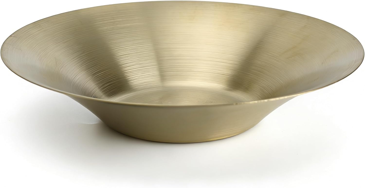 Gold Catch All Bowl for Entryway Table