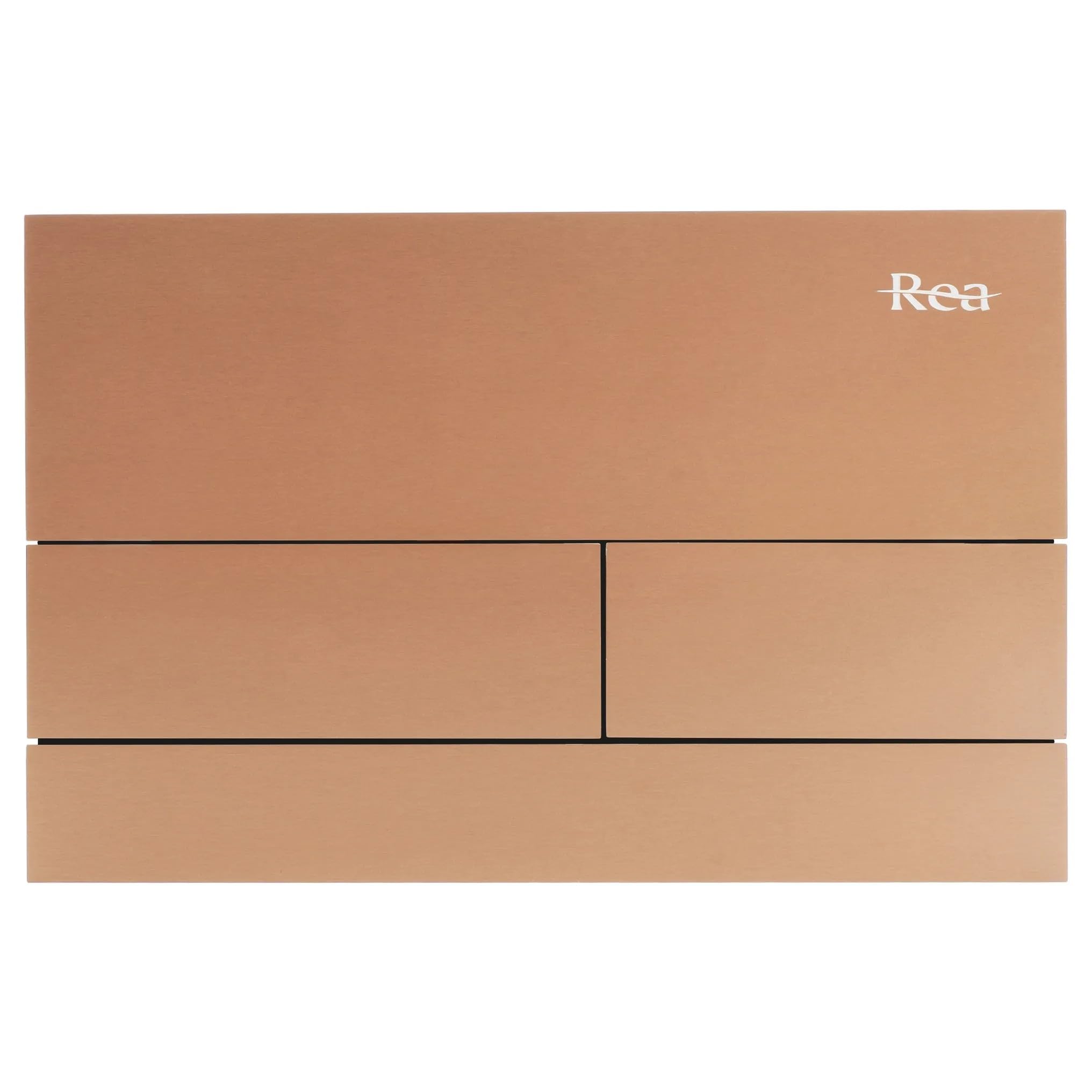 Rea - Stelaż Zestaw Podtynkowy Slim 024n Do Mis Wc Z Przyciskiem T Miedź Szczotkowana - 22x35,2x106,2 cm