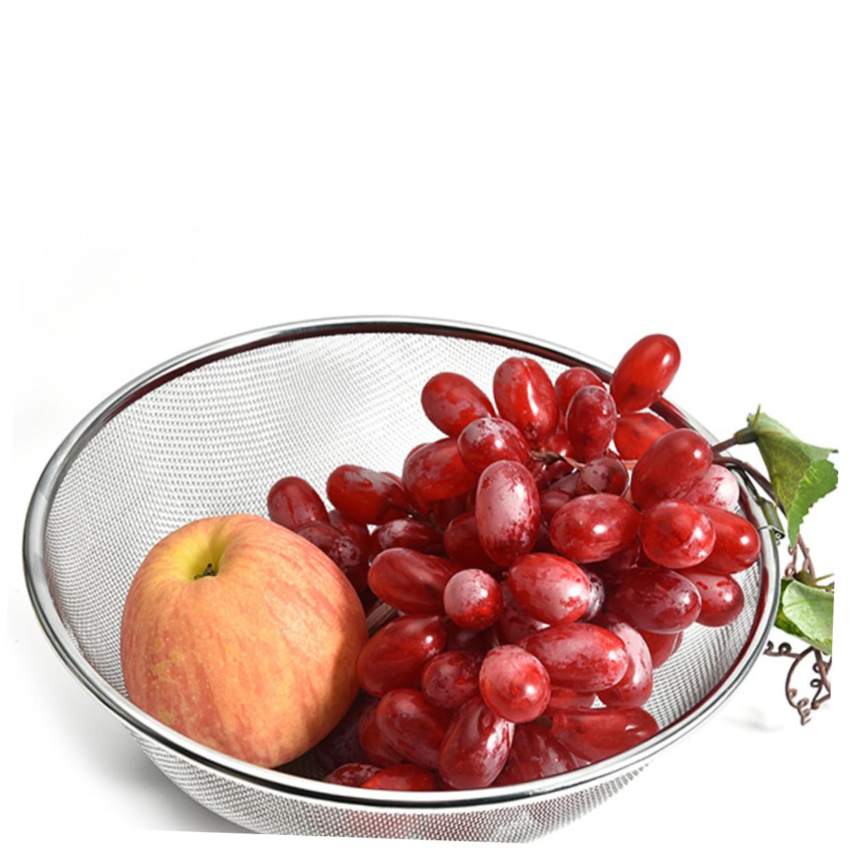 3 Pz ciotola del filtro da cucina colino Bene cestino drenante verdure cesto di frutta e verdura colapasta di frutta cibo cesto della biancheria Stoviglie schermo filtrante