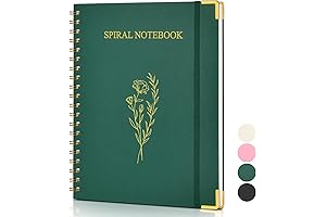Aesthetic Spiral Notebook Journal - Cute Note Taking Essential