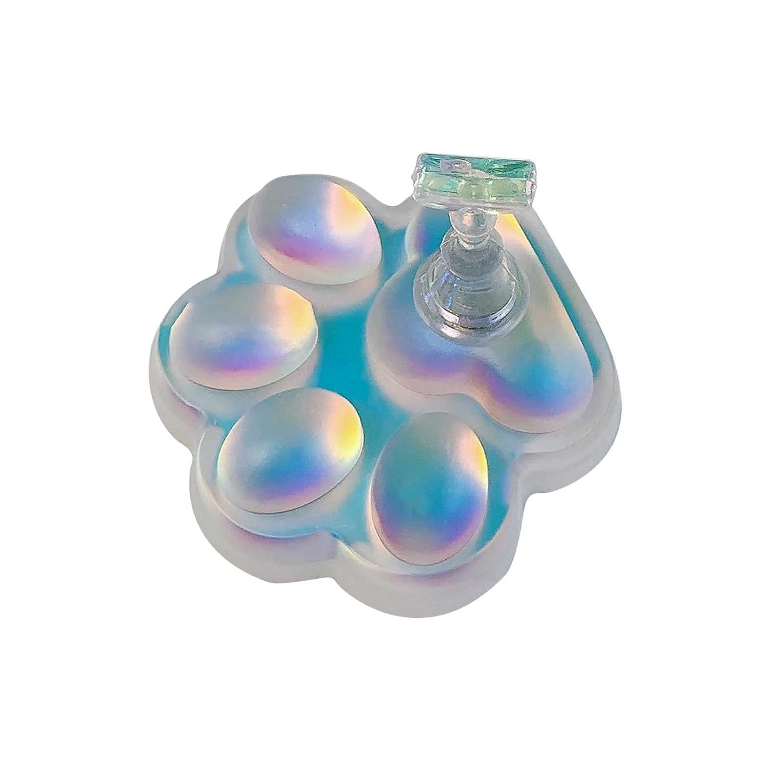 Acrylic Nail Stand Cat Nail Tips Practice Display Stand Holders False