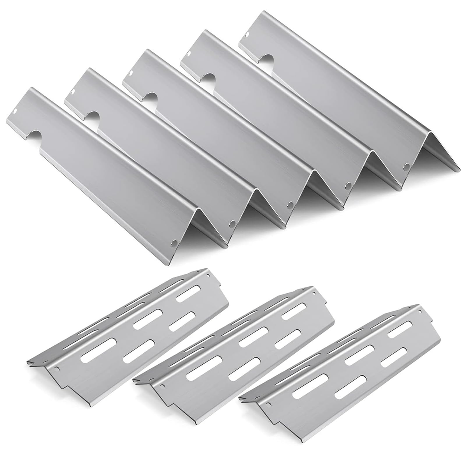 Barras De Sabor,para Weber Genesis II/LX 300 Series II e-310,II e-330,II e-335,II s-335,II LX s/e-340,II 210,LX 240,Acero Inoxidable Recambios De Tiras De Sabor