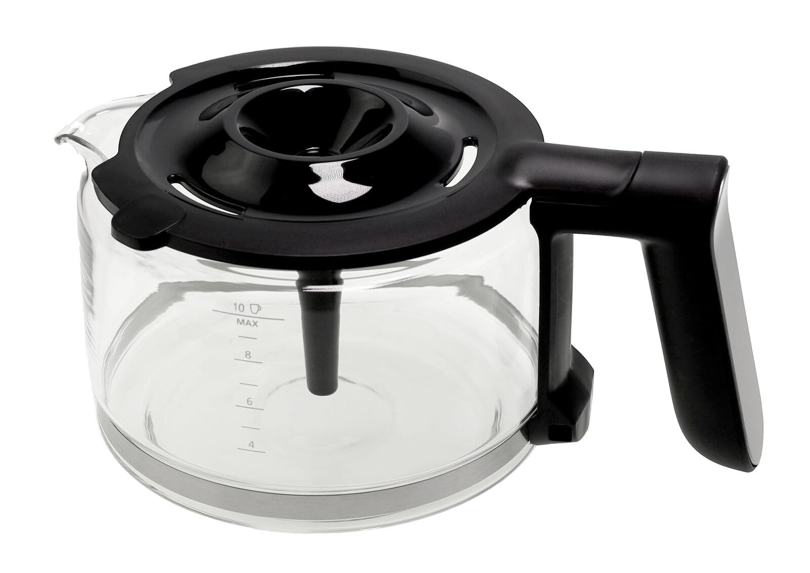Glaskanne kompatibel mit/Ersatzteil für Philips 300011140321 HD7888 HD7900 All-in-1 Brew Kaffeemaschine