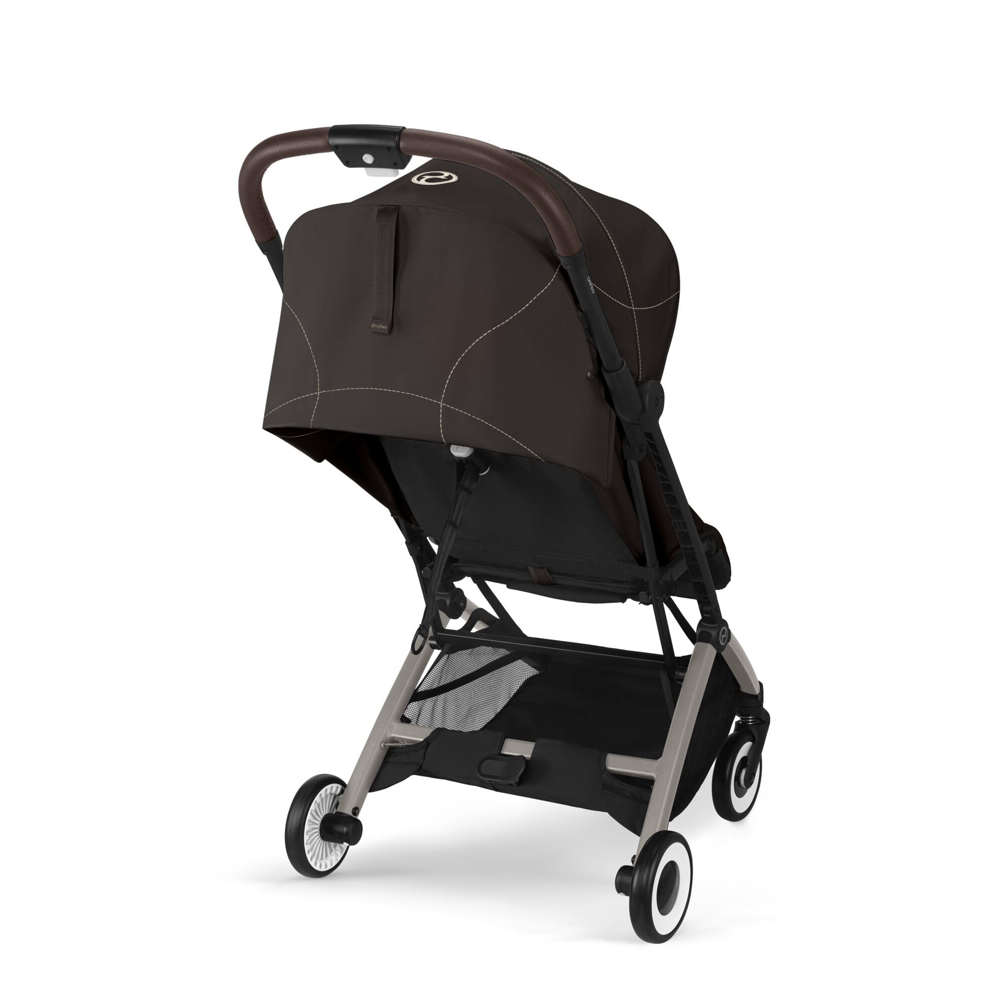 CYBEX - Poussette ultra compacte et confortable - ORFEO - 4 roues - Chocolate Brown