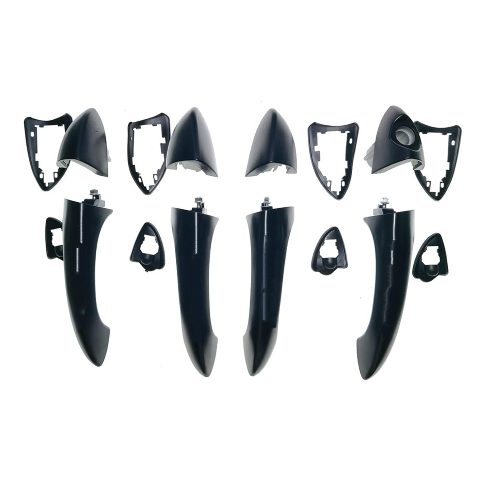 Qjahxkf Rd Replacement Exterior Door Handles Outside On All Sides Door Handles 51218243617 51218243621 51218243625 51218243618 51218243626 For Bmw For E53 For X5 Outer Handle(Rd)