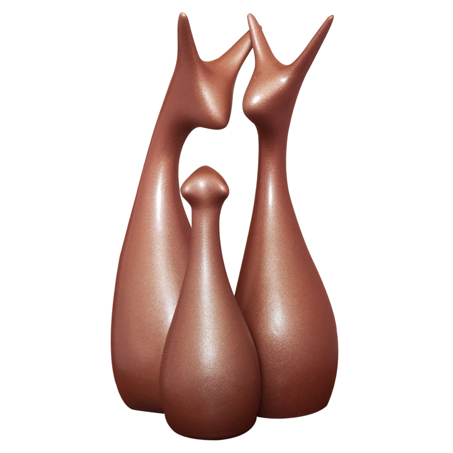 Xtore Lavish Bronze Home Decor Lucky Deer Family Ceramic Figurine (Set of 3, Bronze Matte) (B09YC7NCFZ) Amazon Price History, Amazon Price Tracker