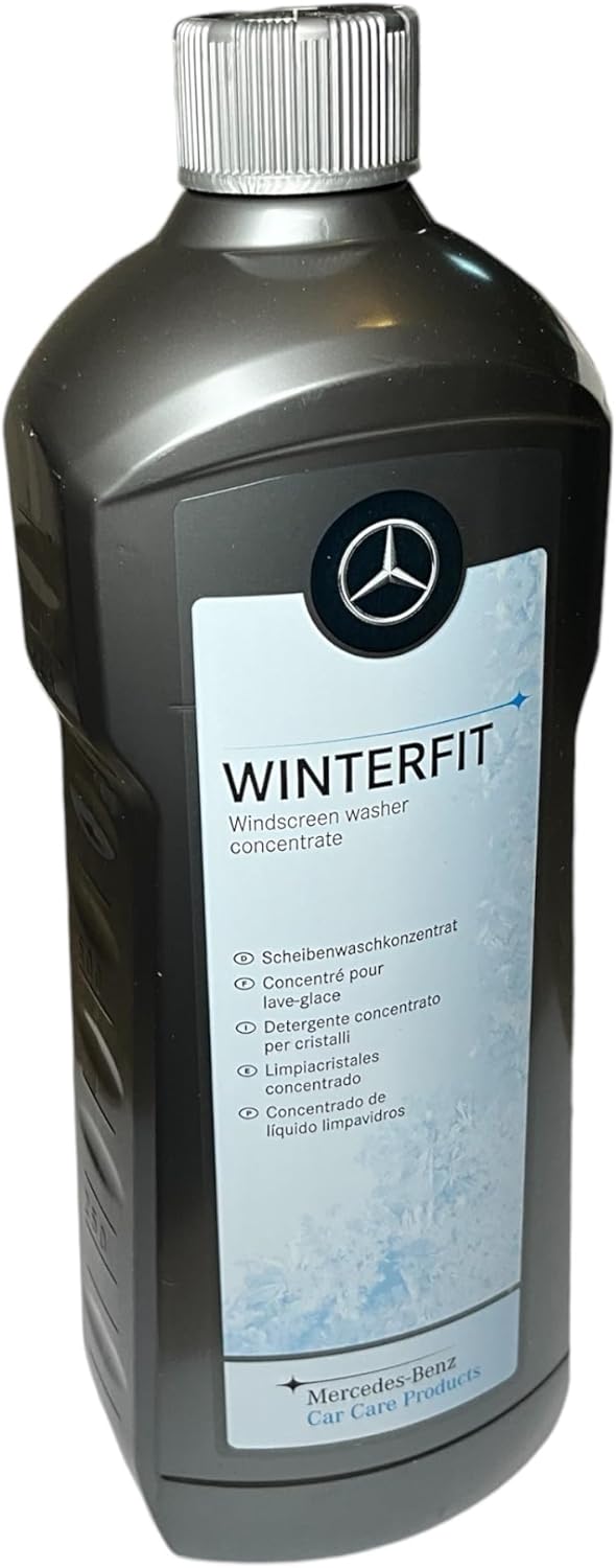 Mercedes-Benz Genuine OEM Winter Fit Windshield Washer Fluid Concentrate 1 Liter.