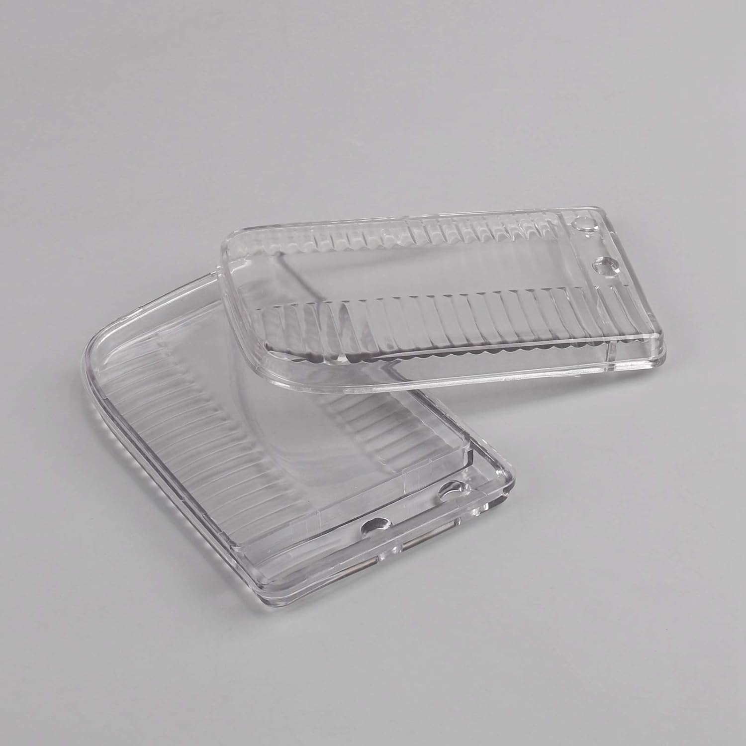 Pair Front Bumper Fog Lights Clear Plastic Lens for BMW E30 318i 318is 1982-1991