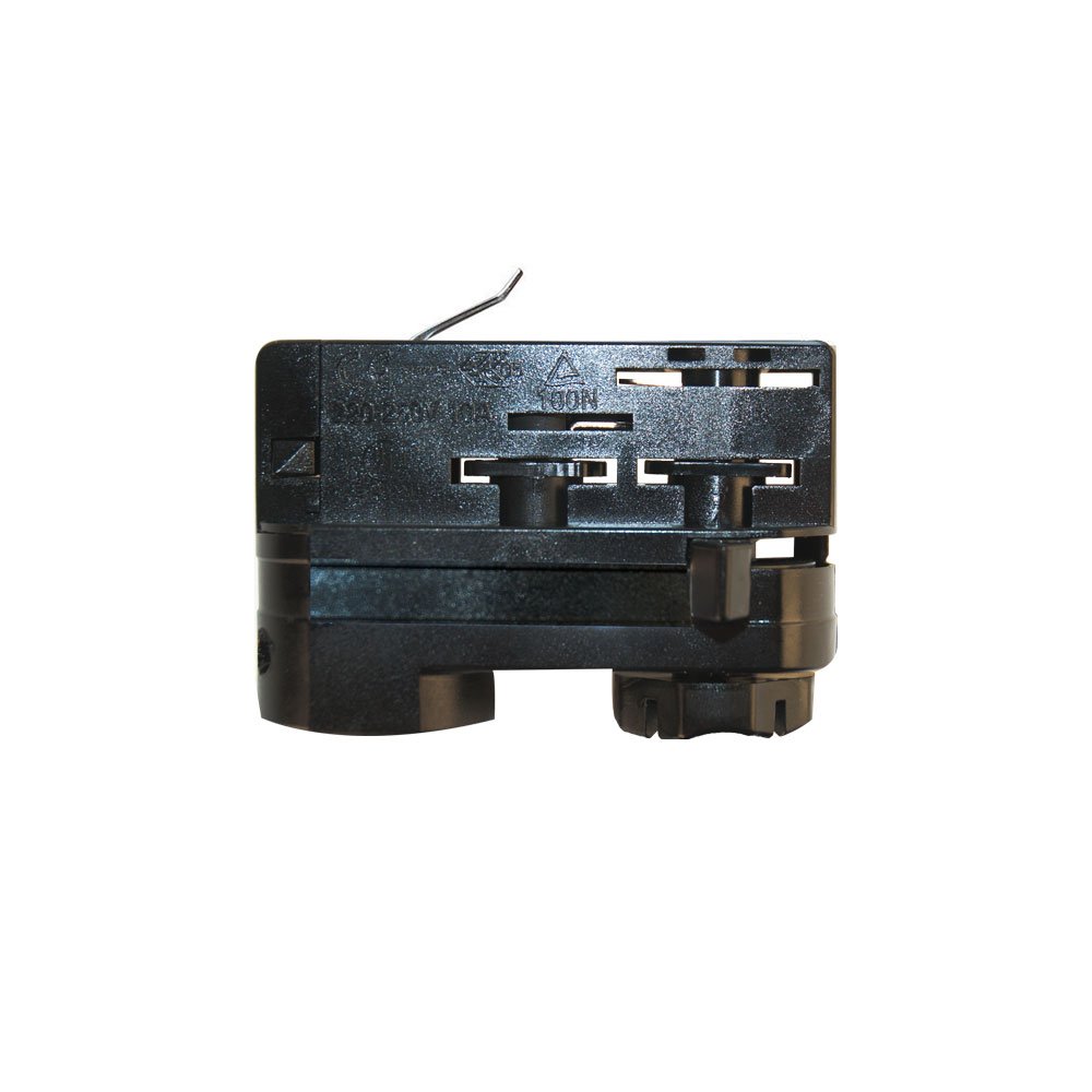 CLE 3 Phasen Stromschienenadapter schwarz mit 5m Kabel und Endhülsen Staff Erco SLV Eutrac Hoffmeister Global Adapter
