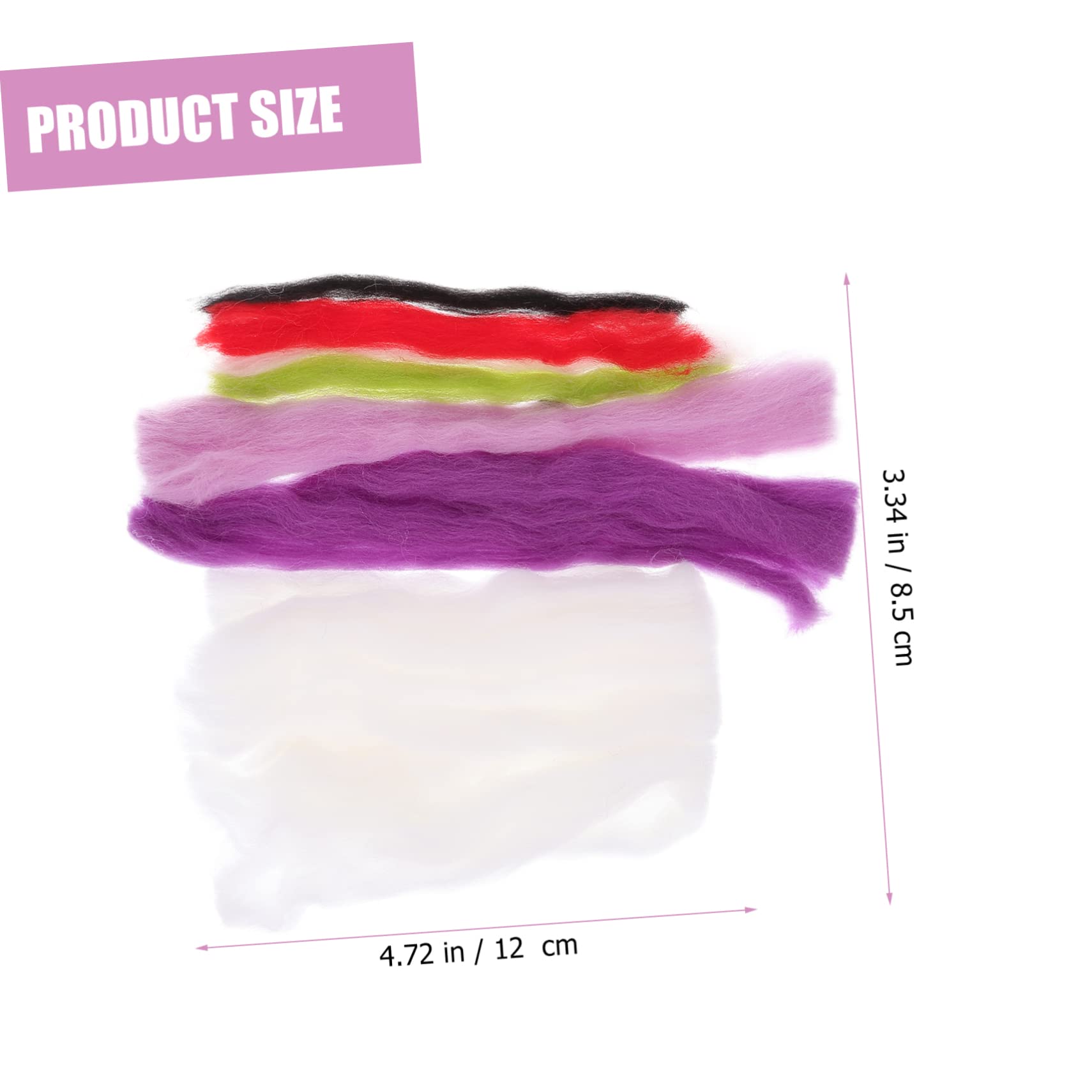 KONTONTY Needle Felting Kit Beginner Adults Felting Kit Wool Felt Complete Material Package