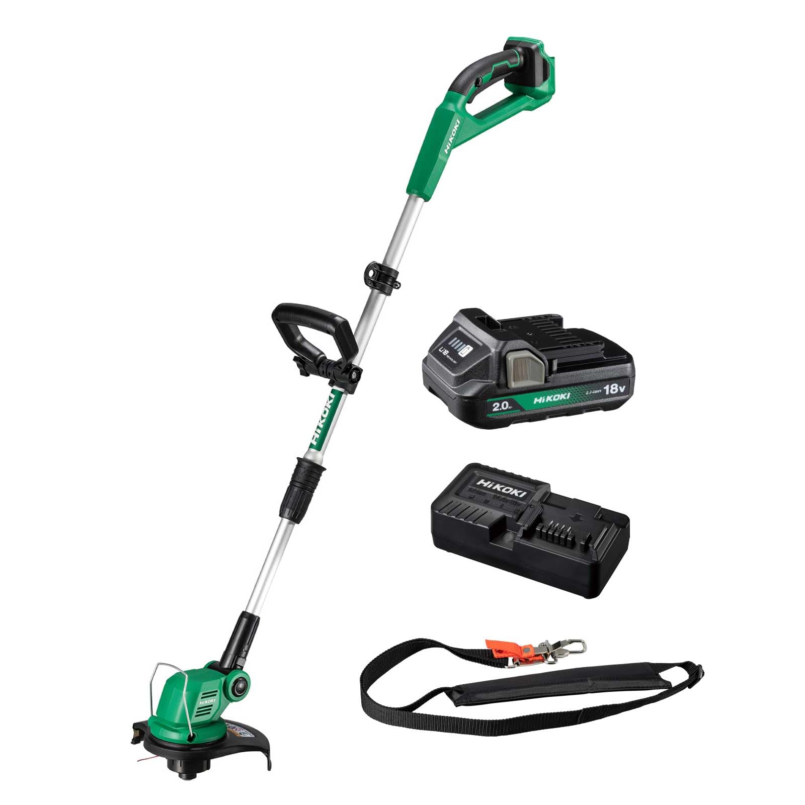 Amazon | 【セット買い】 HiKOKI(ハイコーキ) 18V充電式草刈機 CG18DGA