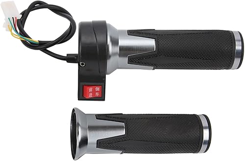 Miniatura 7 de Empuñadura del acelerador, 1 par de empuñaduras de mango del acelerador para bicicletas eléctricas con engranaje delantero y reverso