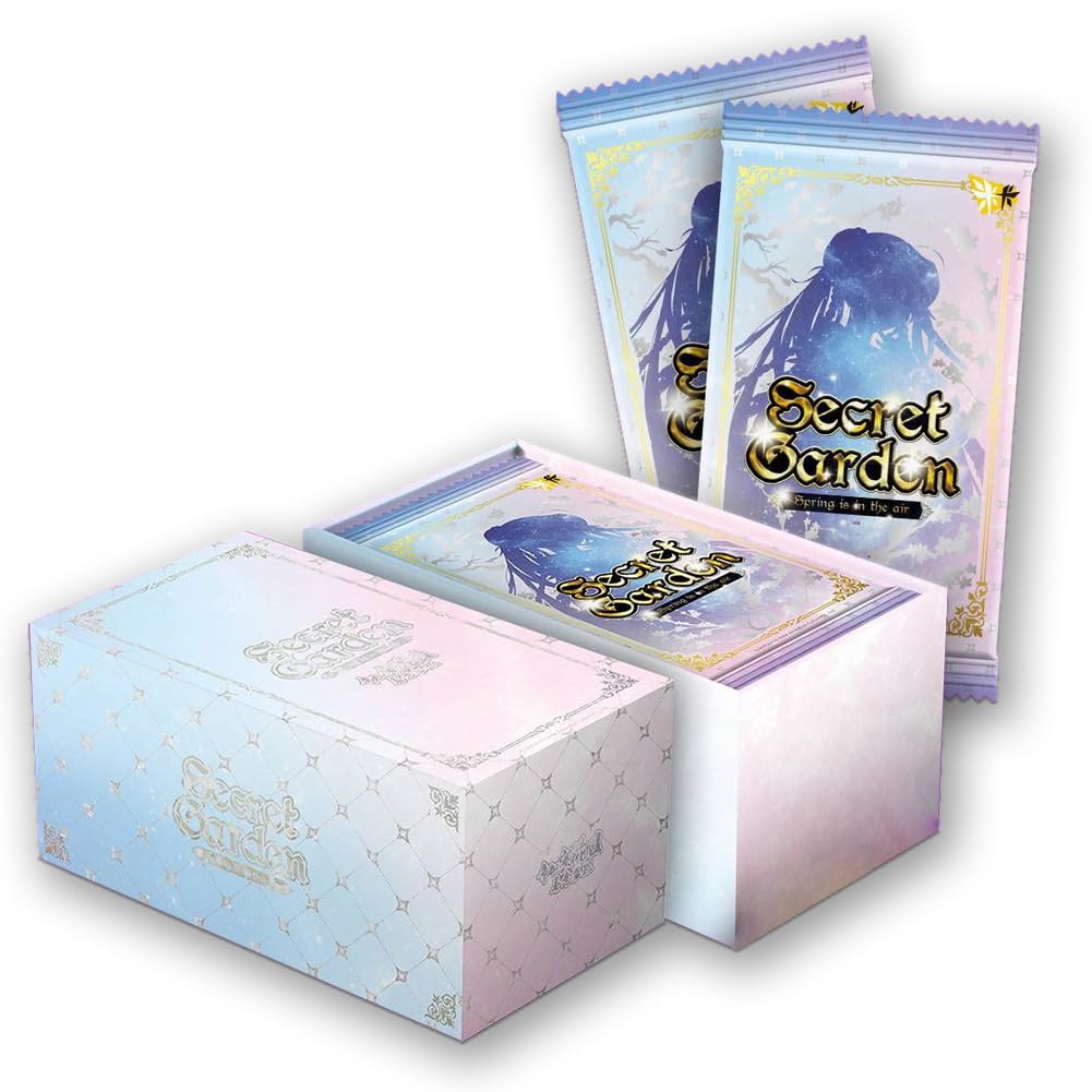 super sister booster box GVMW Beautiful Color Card Anime TCG CCG Collectable Goddess Story Anime/Game Character Sisters, Waifu Cards (1 Box) (Secret Garden 1 Series) Toys Accent Color:Volt Yellow MTG deck building Place them on their pokemon booster box resealed