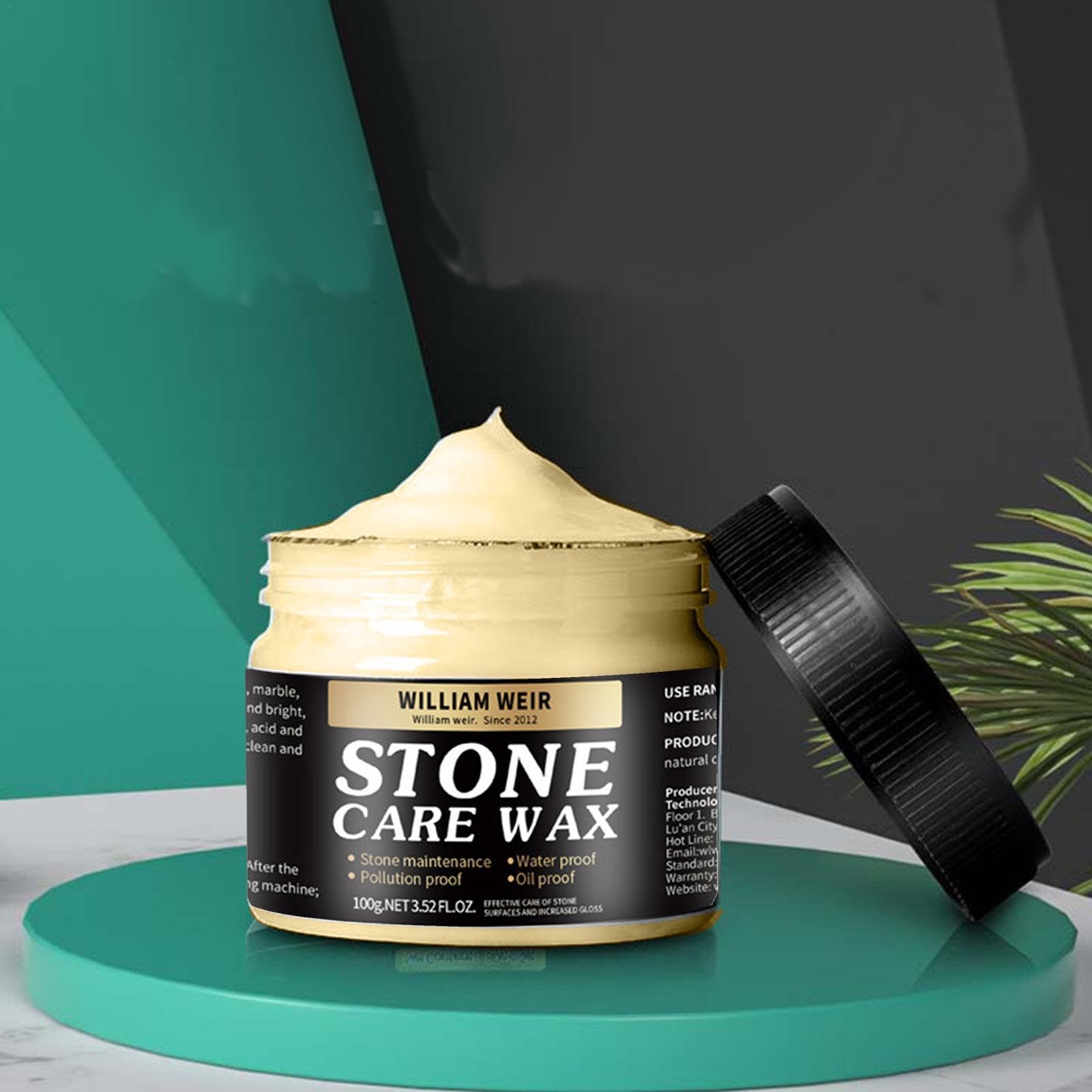 Herramienta de pulido de cuarzo, productos de cuidado de mármol: herramienta de pulido instantáneo nutritiva, de pulido portátil impermeable, productos de cuidado de piedra para eliminar el tac