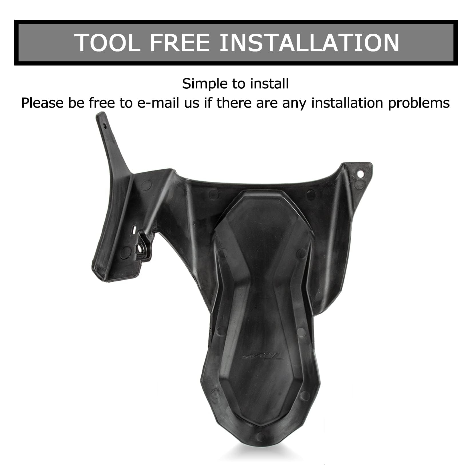Kotflügel hinten Schutzblech Spritzschutz PSLER für Yamaha TMAX 530 2017-2019 TMAX 560 2020-2024
