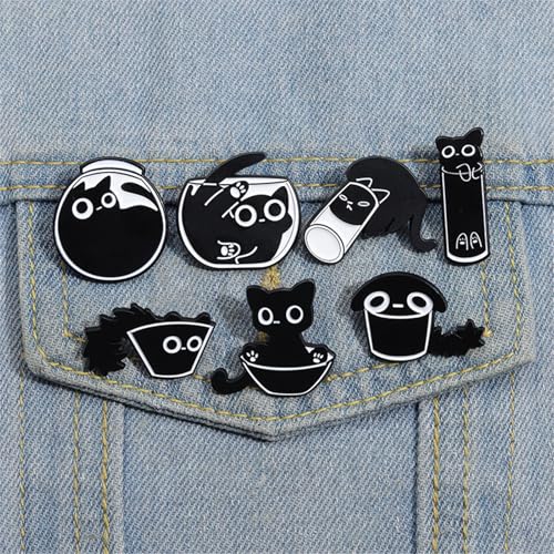 Broche de gato de aleación resistente para grifos de ropa, 5 piezas 6