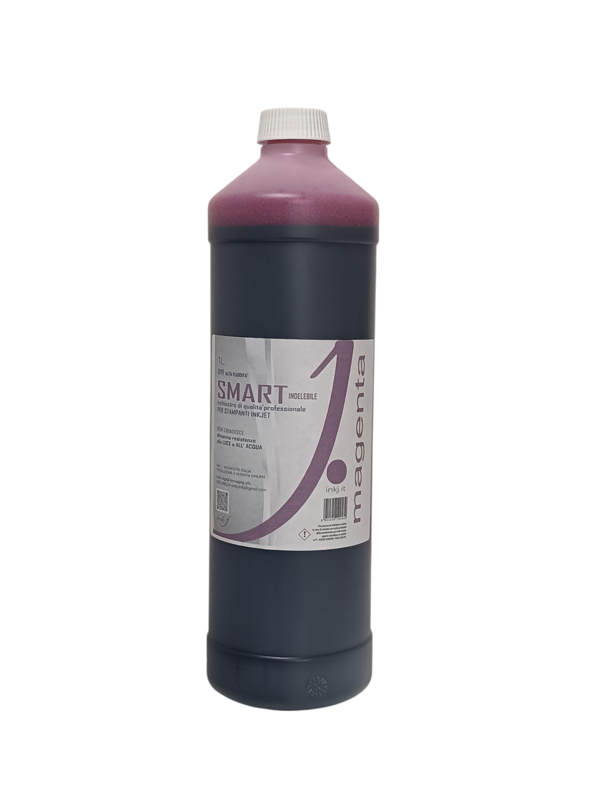 inchiostro ink-j 4 flaconi da 1 litro per canon G tank-epson ecotank-hp smart tank brother gankecotank,bk-m-y-c, pulisce gli ugelli in fase di stampa. Non secca le testine. Made in Italy