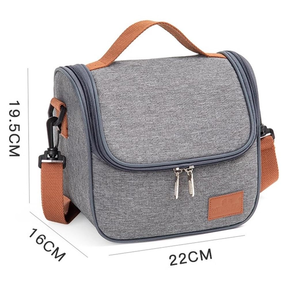 Set di Borse per Il Pranzo Borsa Termica refrigerata Ispessita Picnic Fresh per Donne, Uomini e Bambini