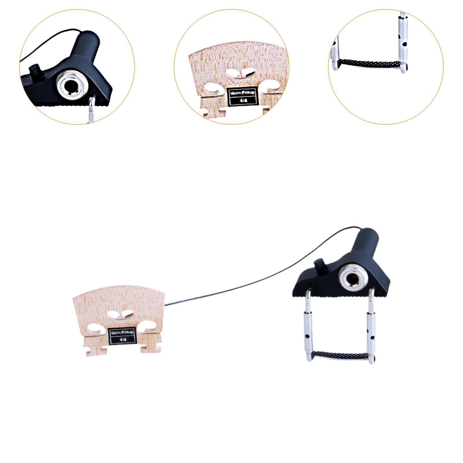 Amazon | Oshhni バイオリン用ピックアップ ポータブル