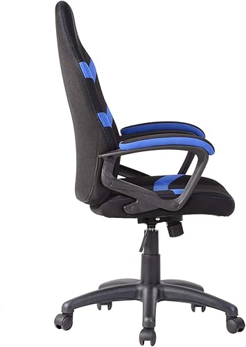 Miniatura 4 de RAAMZO Silla de oficina de estilo de carreras ejecutiva, asiento de escritorio giratorio para computadora, silla de videojuegos con respaldo alto en