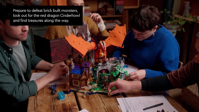 LEGO Ideas Dungeons & Dragons: Red Dragon's Tale Set 21348