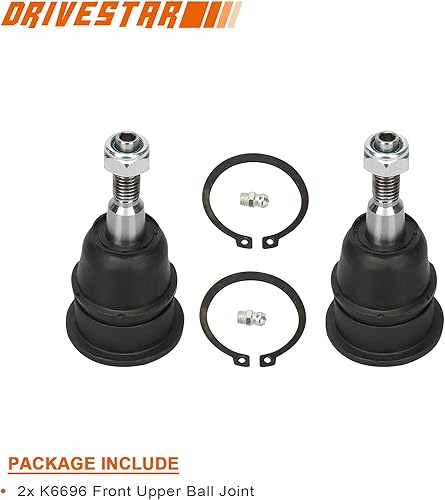 Miniatura 5 de DRIVESTAR K6693 K6696 - 4 juntas esféricas delanteras inferiores y superiores, para GMC Sierra 2500 HD 2001-2010, 2001-2007 para GMC Sierra 3500