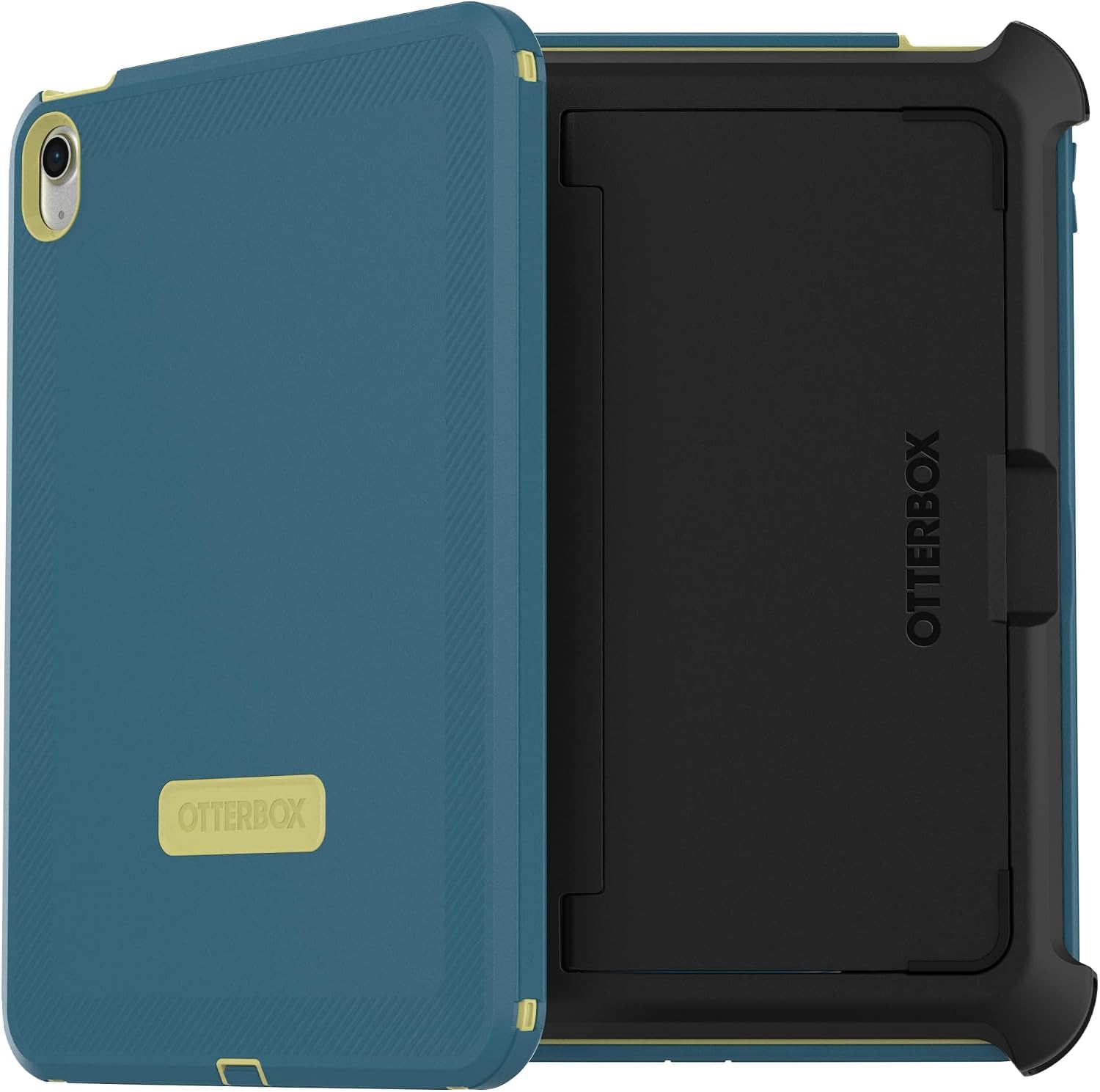OtterBox iPad (A16) &amp; iPad 10th Gen (Only) - Defender Series Case - Treasure Cove (Blue) - Multi-Layer Protection - Four Position Stand - Built-in Screen Protector - Port Covers - Apple Pencil Storage