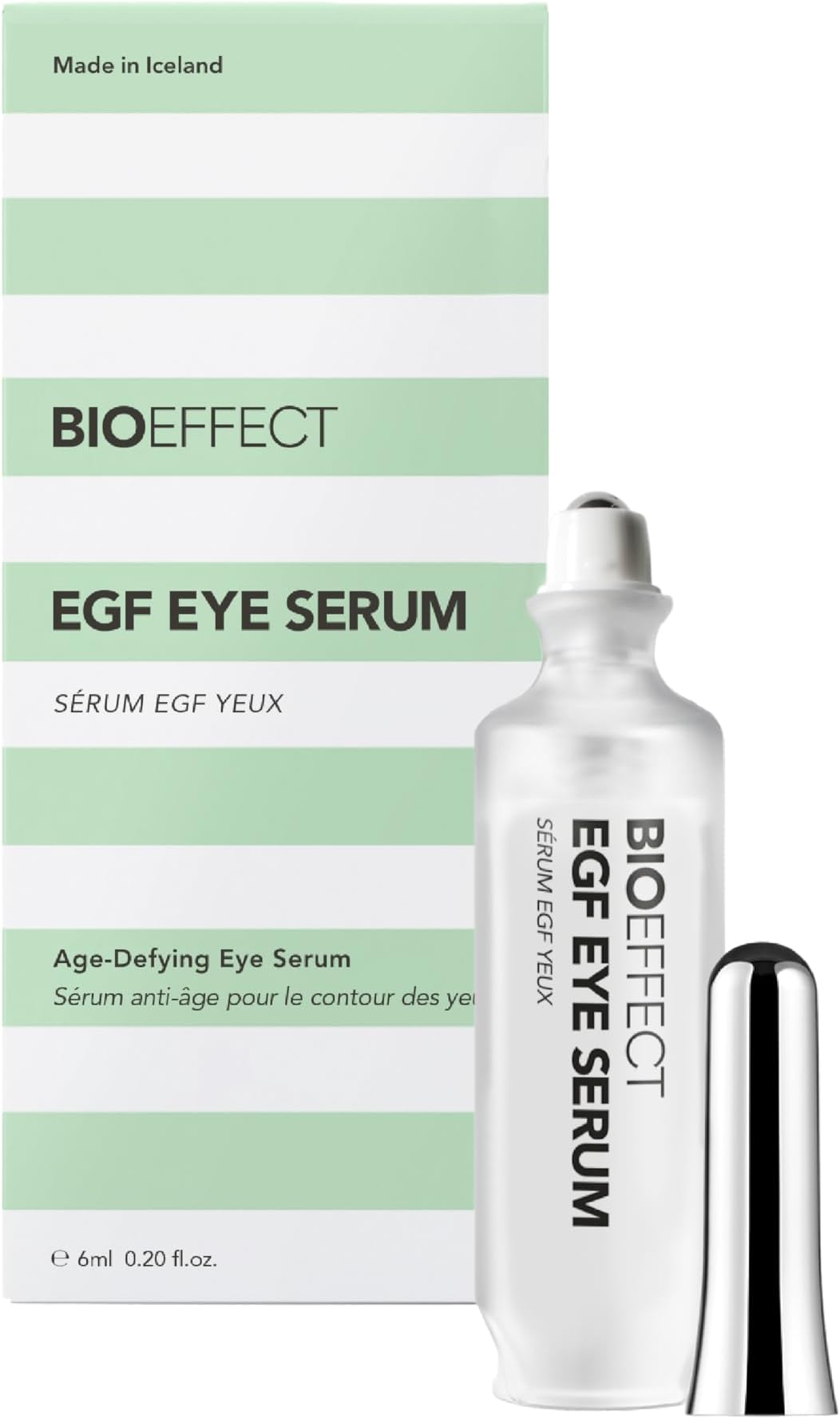 - BIOEFFECT EGF Eye Serum with De-Puffer Rollerball | Age-Defying Under Eye Treatment with Epidermal Growth Factor for Fine Lines, Wrinkles, Puffiness & Sagging 6 mL / 0.20 oz