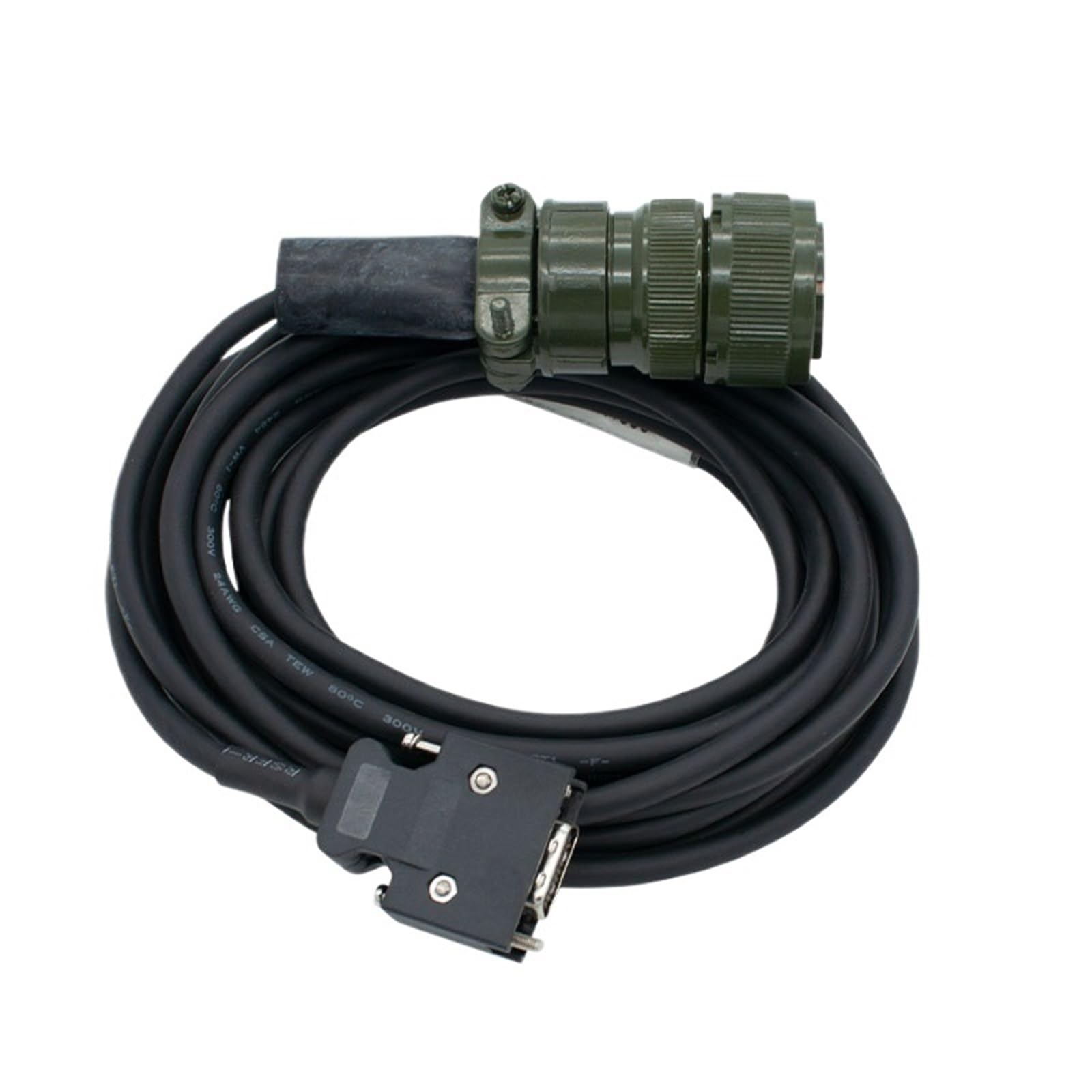 MR-J2S Servo Encoder Cable MR-JHSCBL10M-H MR-JHSCBL15M-H MR-JHSCBL20M-H Longitud (codo, MR-JHSCBL15M-H)