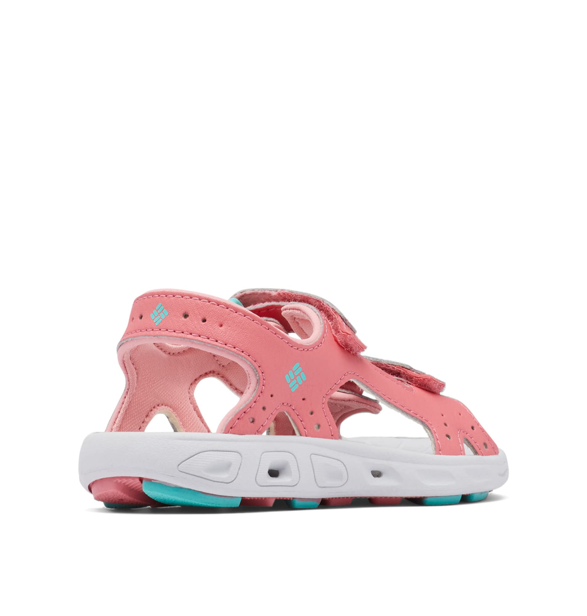 Columbia Childrens Techsun Vent Sandales De Randonnée Et Trekking pour Mixte enfant, Rouge (Wild Salmon x Dolphin), 25 EU