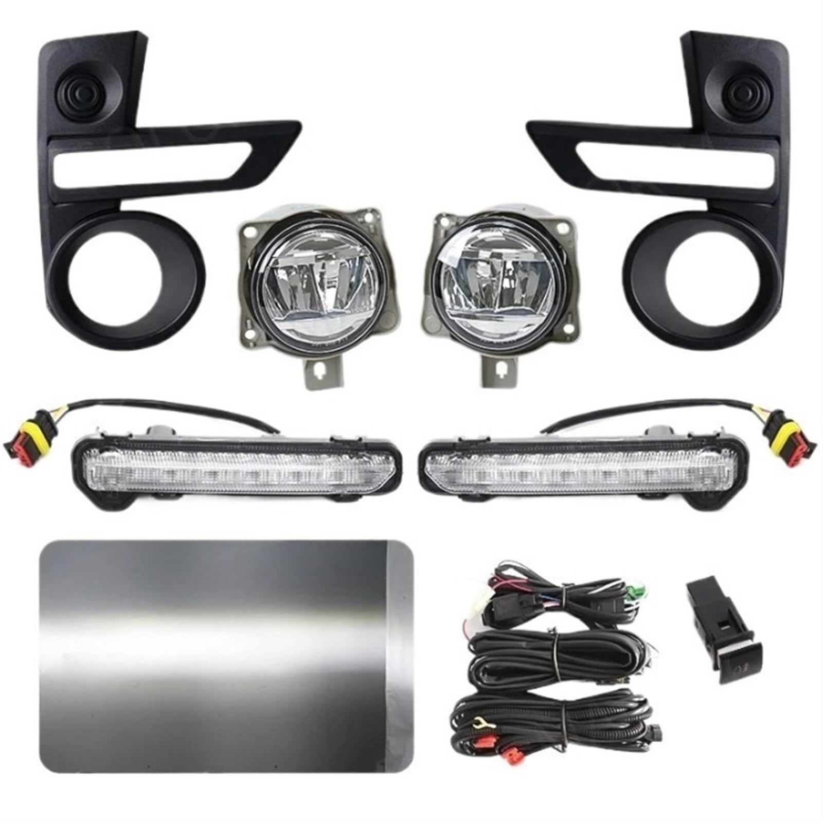 【新品】ライズ　デイライト Amazon | トヨタ ライズ 2020 2021 2022 LED フォグランプ デイ