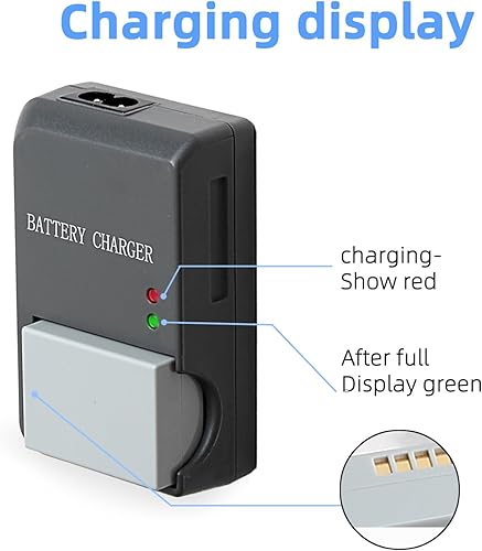 Miniatura 3 de Cargador de batería NB-7L CB-2LZ - Compatible con Canon PowerShot G10, G11, G12, SX30