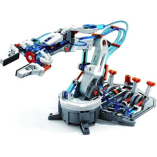 OWI Inc Elenco Teach Tech “Hydrobot Arm Kit”, Hydraulic Kit, STEM Building Toy for Kids 10+