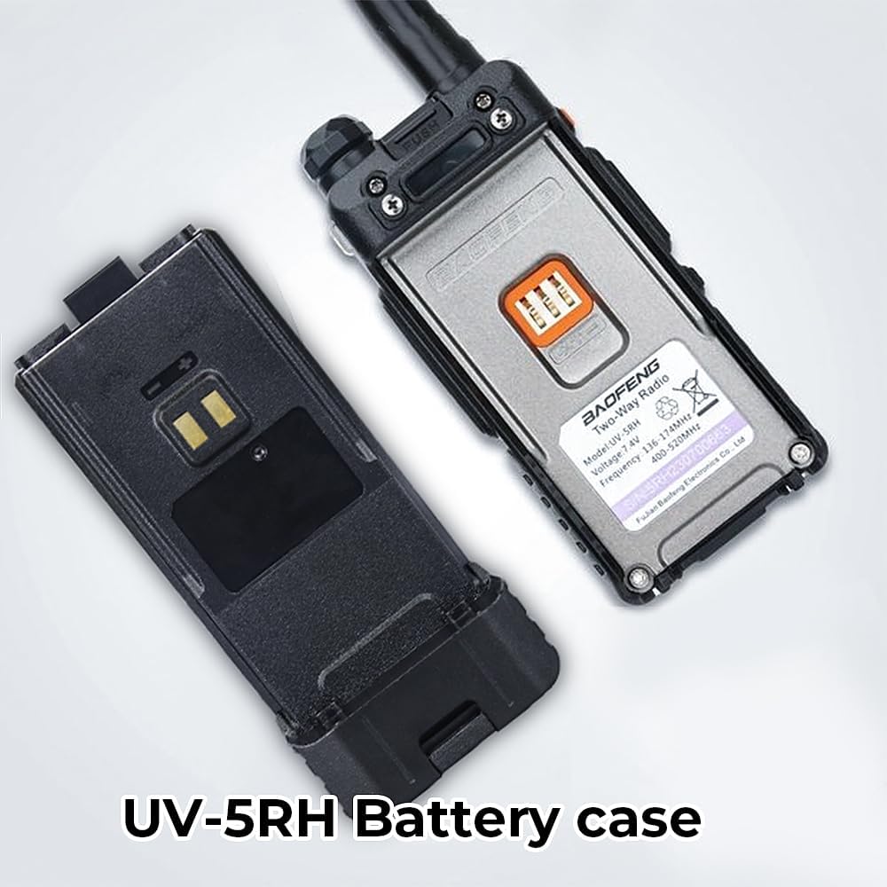 10Pack Extended Durable UV-5R Battery Case 6*AA Shell for Baofeng UV-5RH, UV-5RH Pro, UV-5G, UV-5RM Plus, BF-K5 Plus Walkie Talkie Two Way Radio Accessories