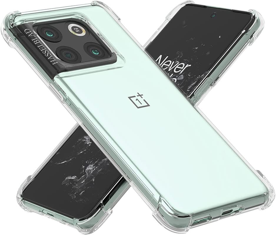 SkyTree Solid Shock Proof Transparent Back Cover Compatible with OnePlus 10T 6.7" Hybrid Edge-to-Edge Protection,Bumper (B0BK9DKDSK) Amazon Price History, Amazon Price Tracker
