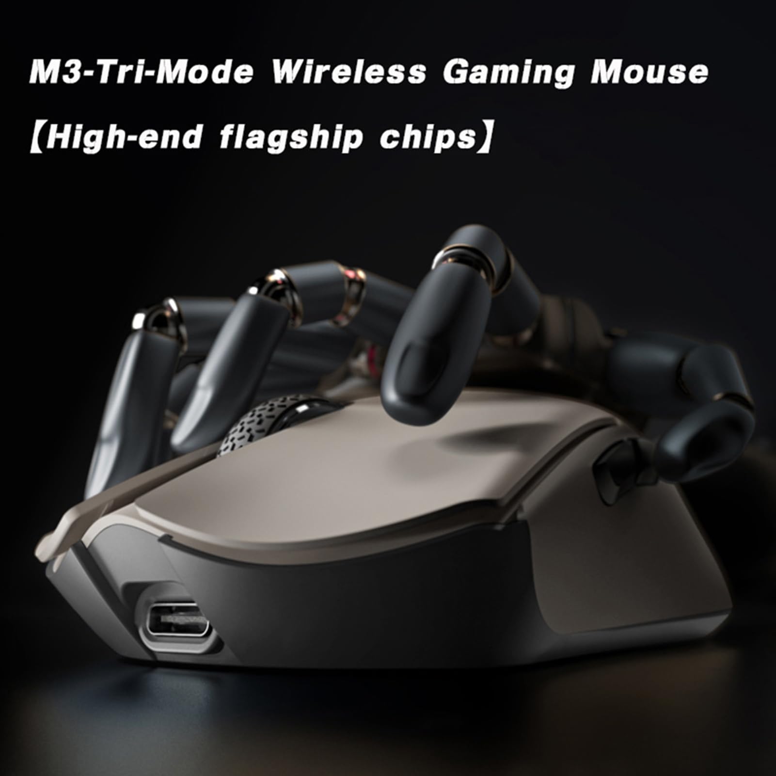 Mouse sottile mouse ultra sottile compatto Bluetooth 5.0 cablato Type C ricaricabile 500mAh 58g 6 DPI regolabili ricevitore USB per PC laptop tablet telefono