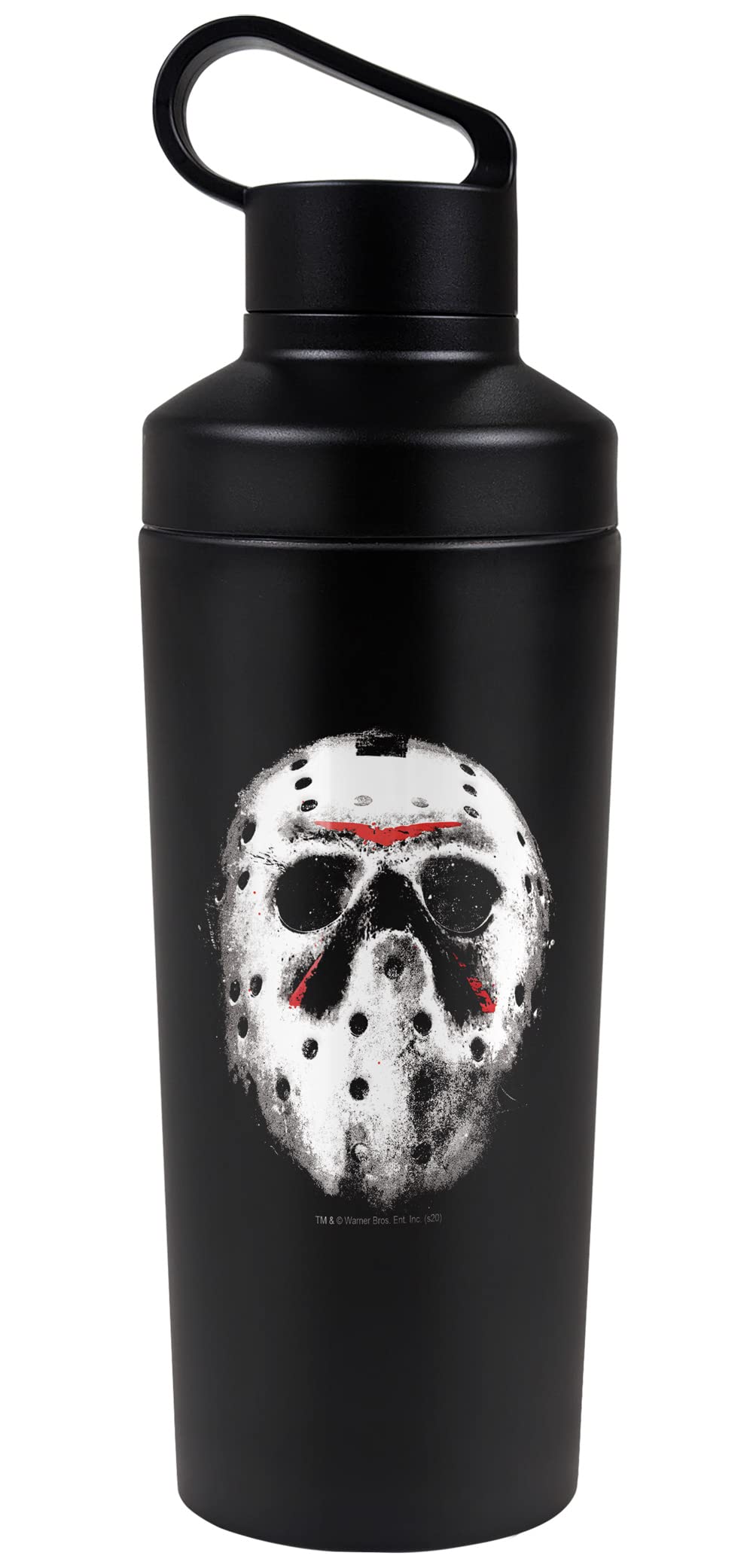 Amazon.com: Friday the 13Th OFFICIAL Jason Mask 18 oz Insulated