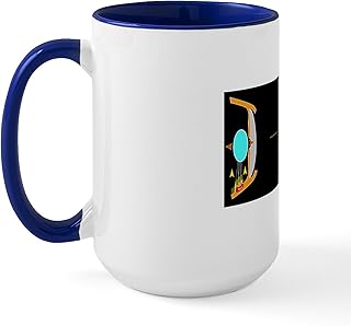 CafePress Eye Lens And Accommodation, Artwork Large Mug 15 oz (444 ml) Ceramic Coffee Mug