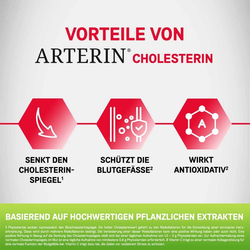 ARTERIN Cholesterin Tabletten, 30 pc Tablettes