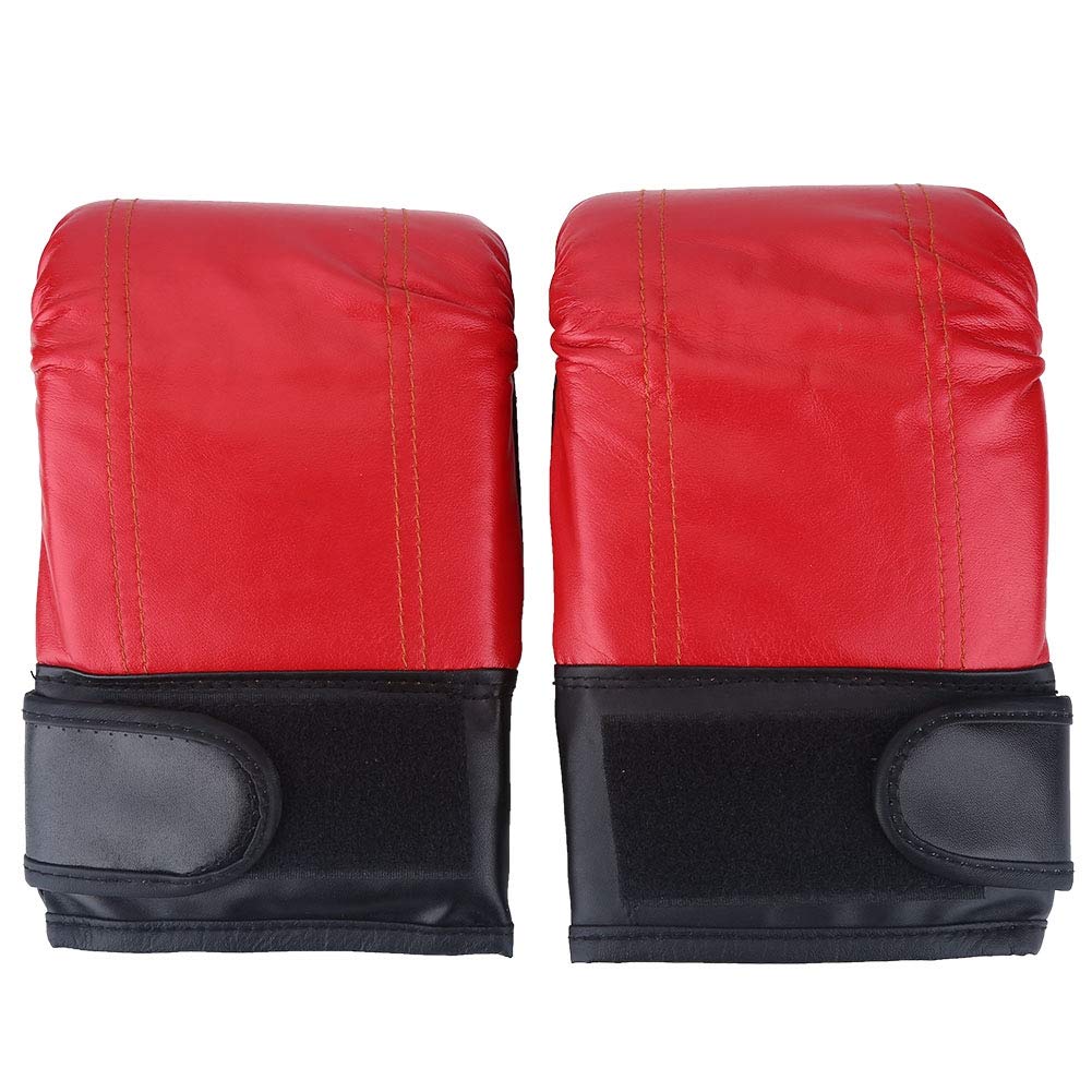 Luva de Boxe Adulto Treino Meio Dedo em PU para Muay Thai Kickboxing Soco e Luta com