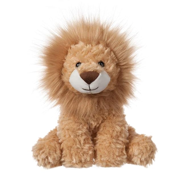 Apricot Lamb-Juguetes Peluche de León de Pelo Rizado Animal de Peluche Suave,Ideal para niños de 3 años…