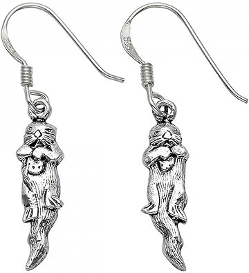 sea otter earrings