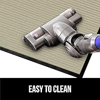 Vista 27 de Gorilla Grip - Tapete afelpado original de goma con perfil bajo, resistente, duradero, impermeable y fácil de limpiar para interior y exterior