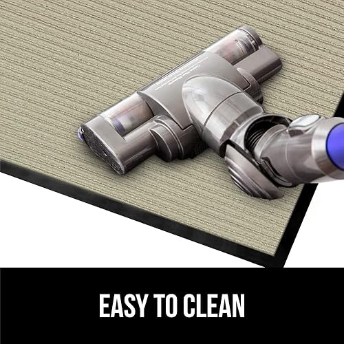 Miniatura 9 de Gorilla Grip - Tapete afelpado original de goma con perfil bajo, resistente, duradero, impermeable y fácil de limpiar para interior y exterior,