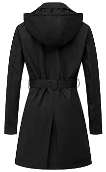 【黒】M TO R ムウトアール 3WAY TRENCH COAT Water-Resistant Trench Coat