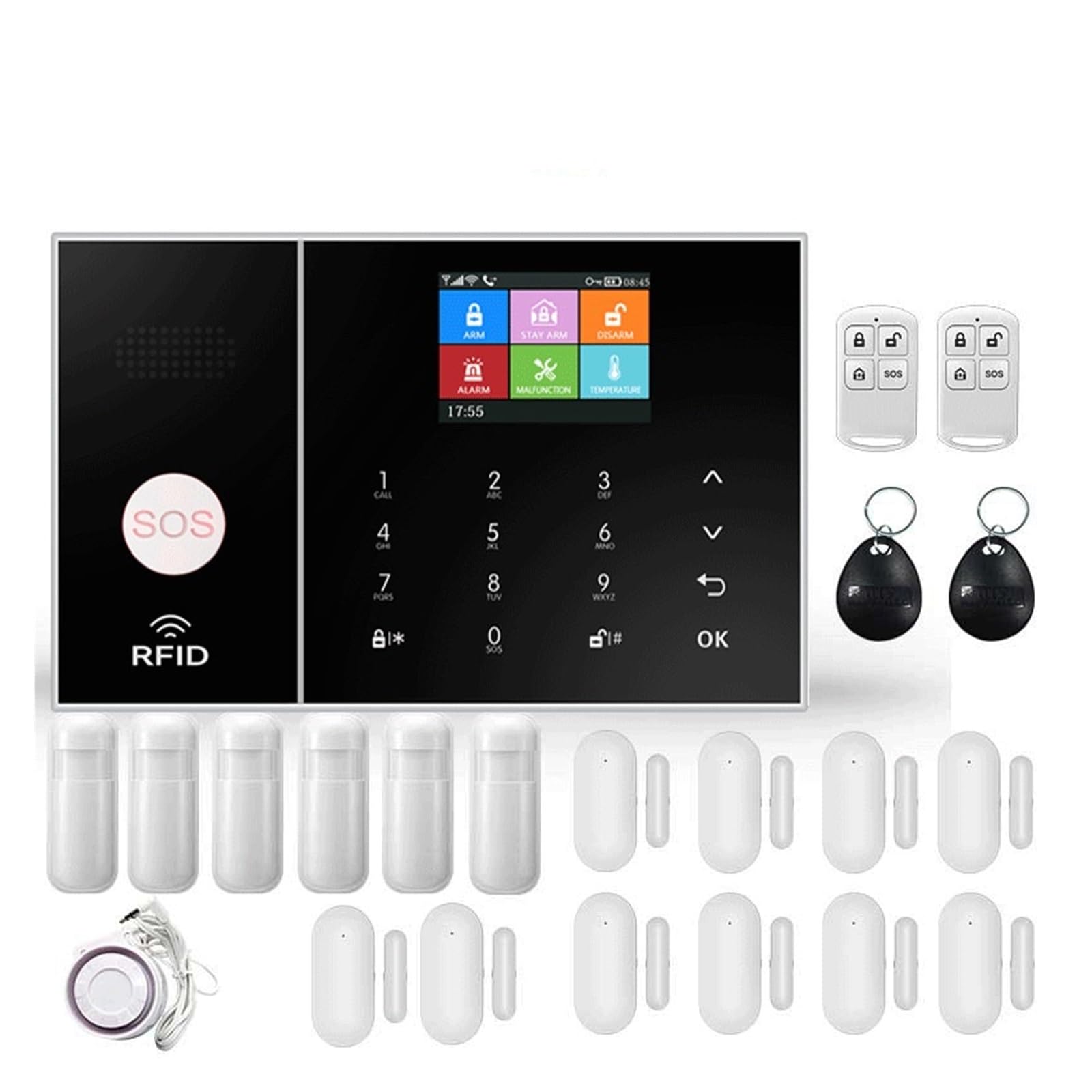 Système d'alarme WiFi Smart Life pour sécuriser votre foyer durant vos absences et vacances
