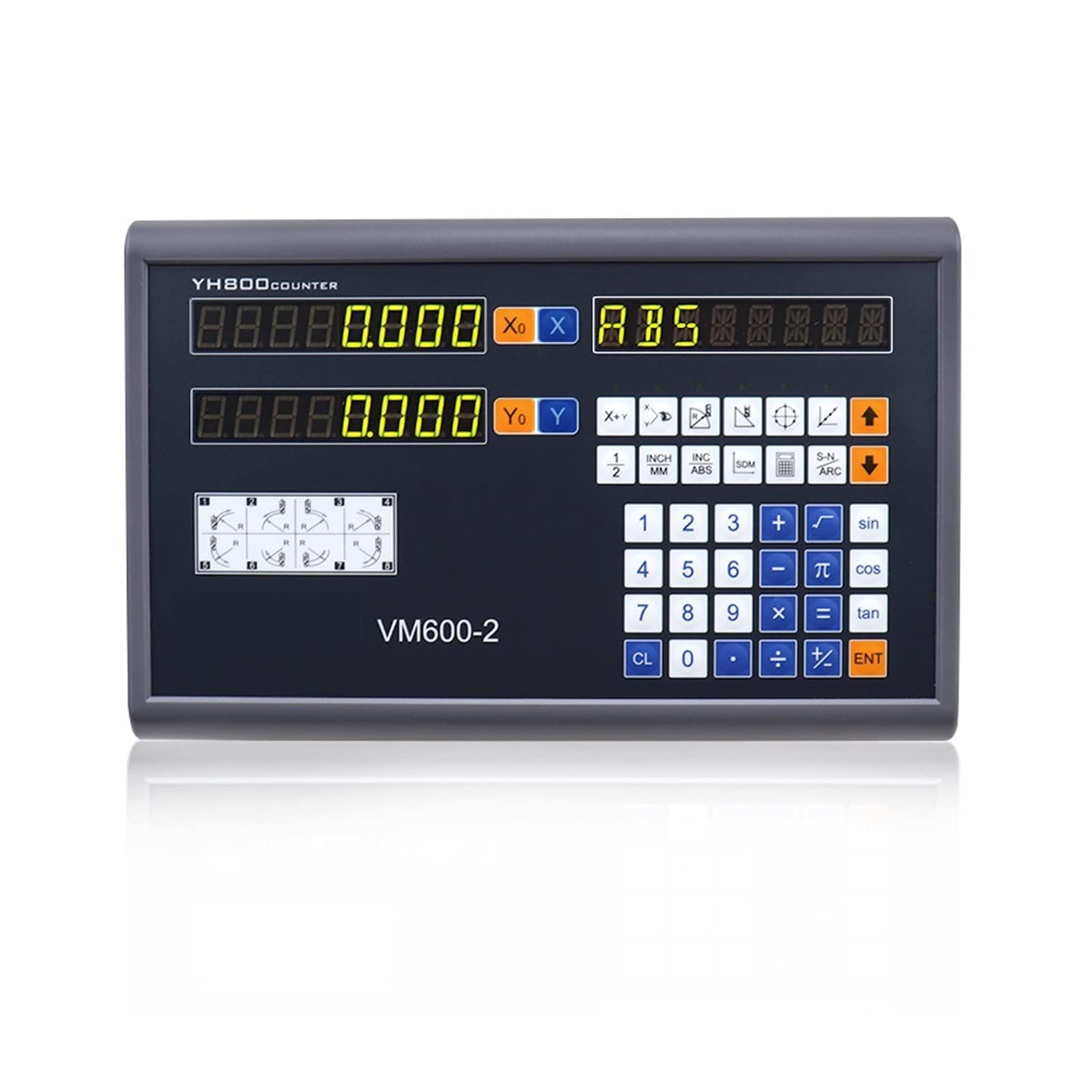 Lecture numérique DRO évitez les erreurs d'usinage sur vos machines de tour avec le kit VM600-2
