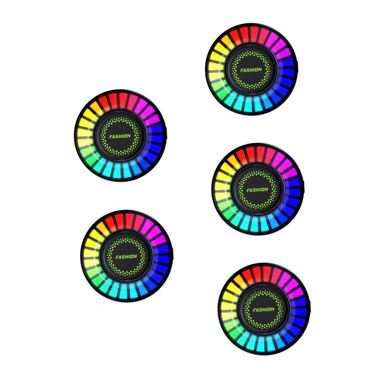 MAGICLULU 5 Pezzi Diffusore per Auto con Luce Atmosferica Rgb Clip per Accessorio Auto Pratico e per Amici e Famiglia