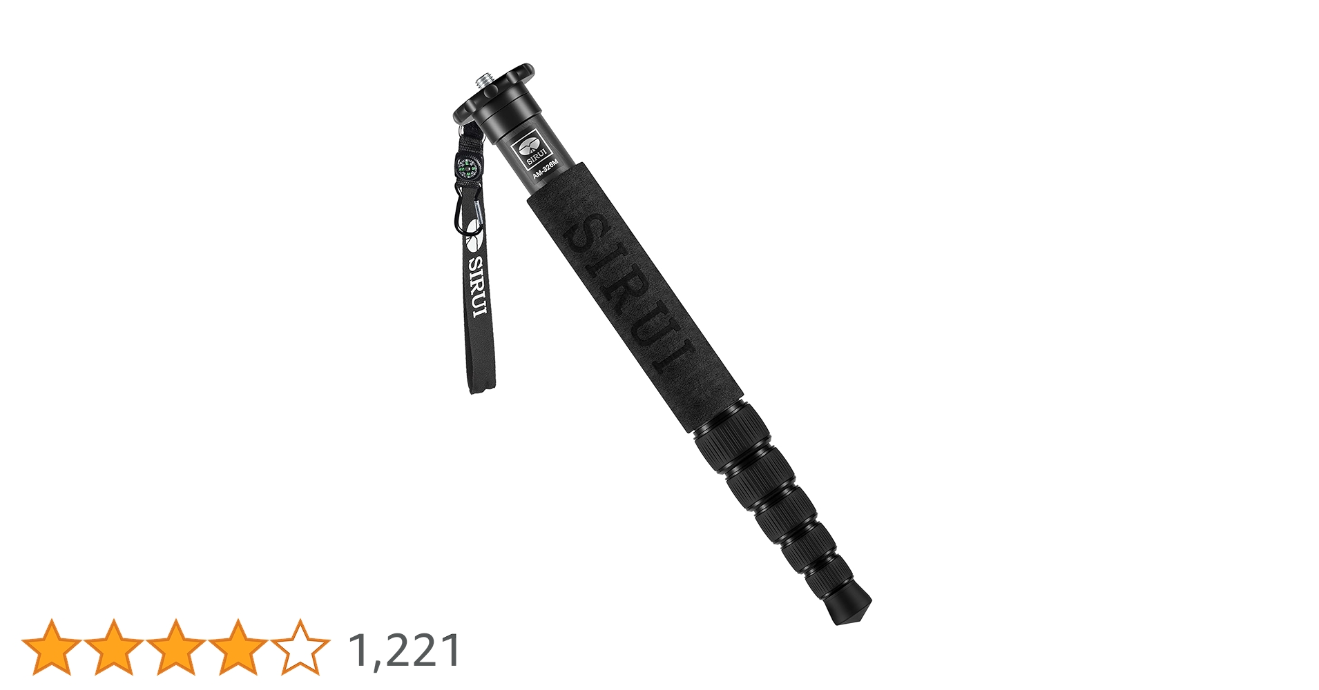 SIRUI 一脚 カーボン P-326 + 雲台 Manfrotto 234RC SIRUI P-326】4年以上このカーボン一脚に支えられ続けています