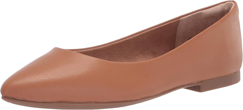 Bailarinas con punta en punta para mujer Amazon Essentials | Zapatos de oficina